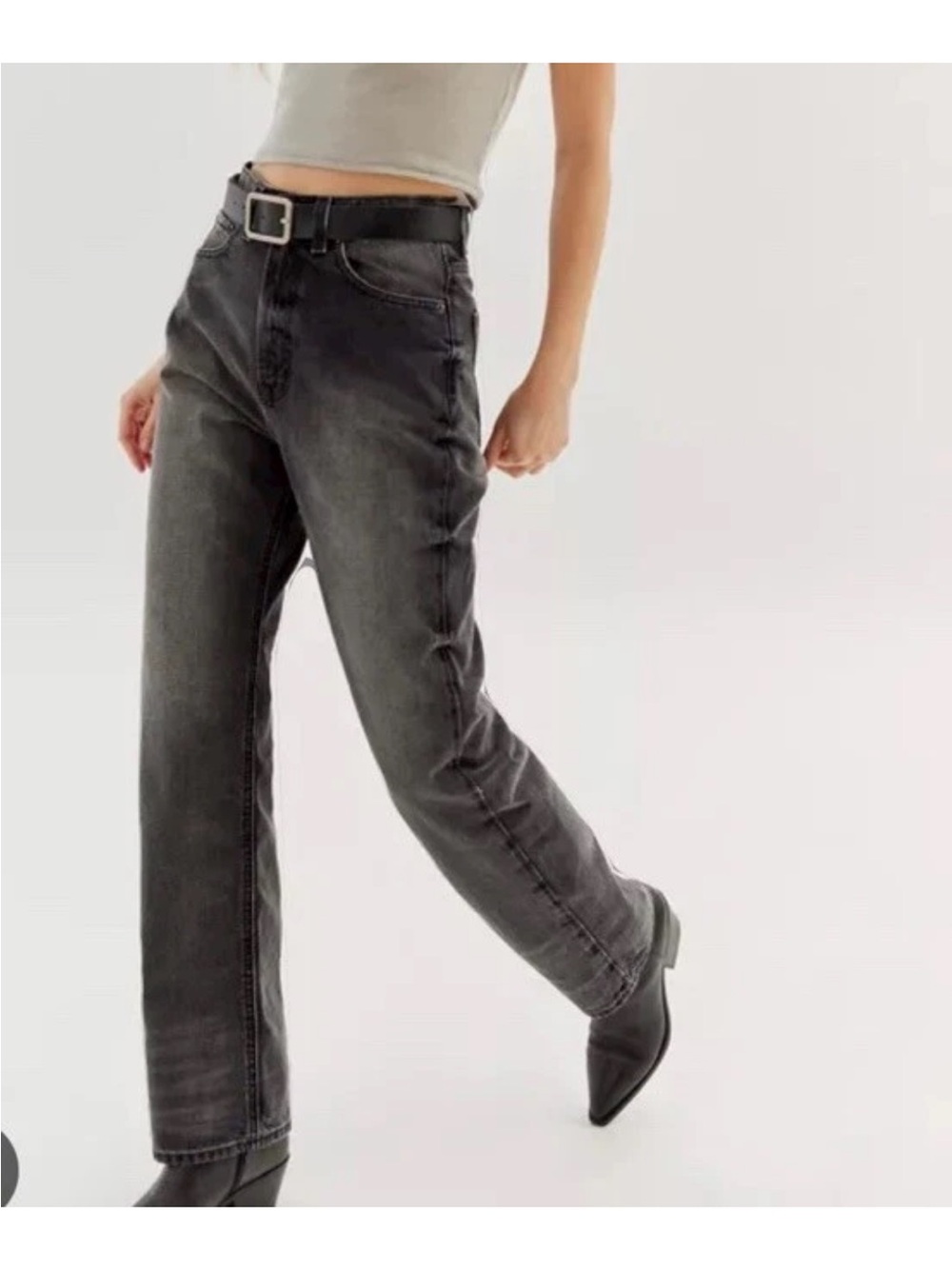 BDG Straight-Leg High-Rise‎ Cowboy Jeans